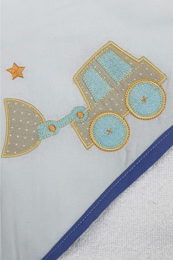 Soft Cotton Hooded Bath Towel for Newborns and Babies
