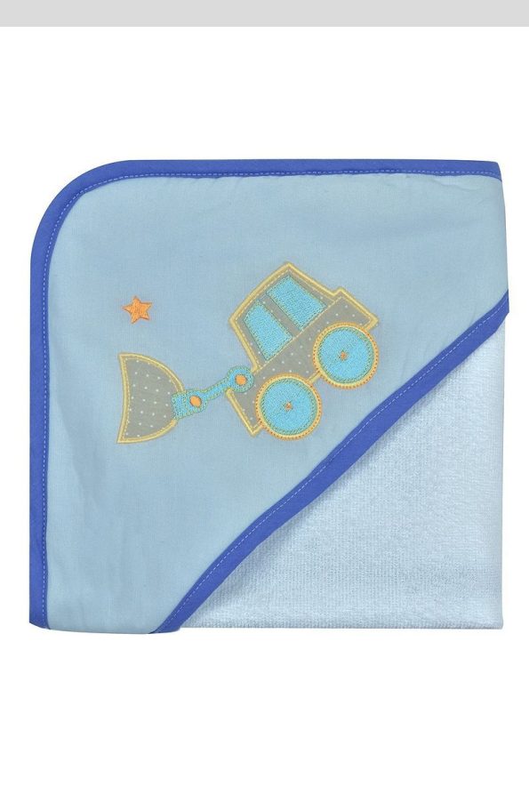 Soft Cotton Hooded Bath Towel for Newborns and Babies