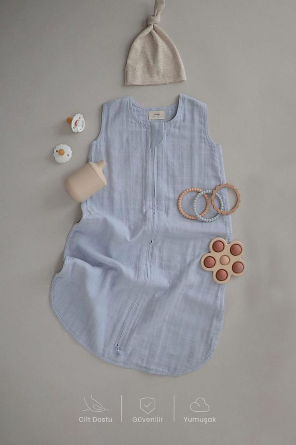 TEGA 100% Cotton Newborn Baby Blanket Swaddle Sleeping Bag