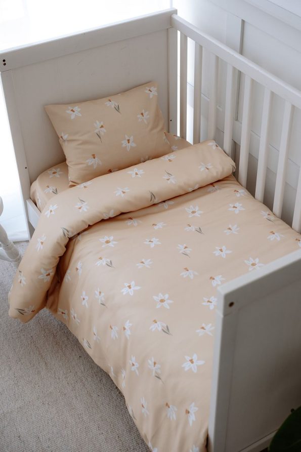 NOU Daffodil Garden Organic Crib Bedding Set (80X120)