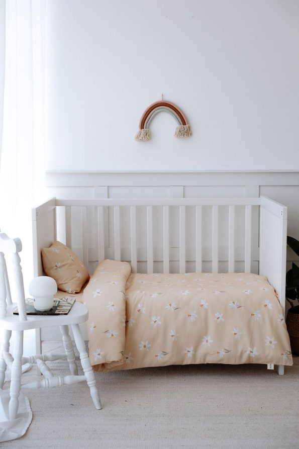 NOU Daffodil Garden Organic Crib Bedding Set (80X120)