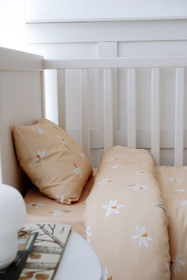 NOU Daffodil Garden Organic Crib Bedding Set (80X120)