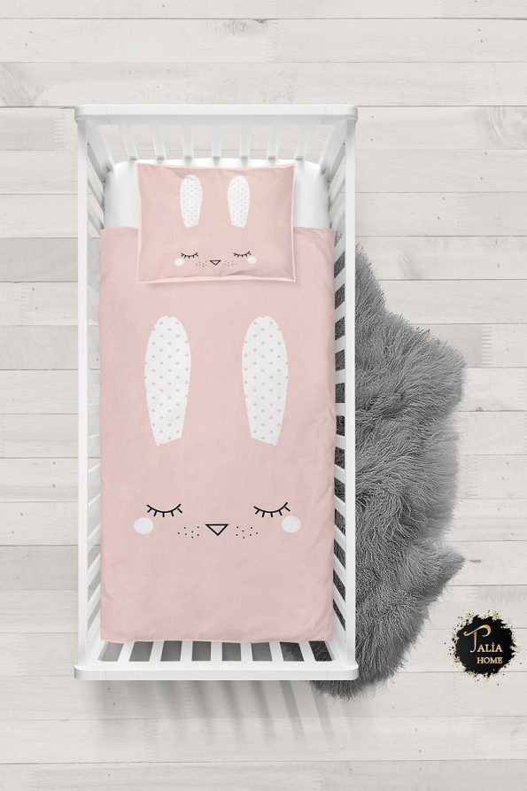 Talia Home Rabbit Print Baby Crib Bedding Set