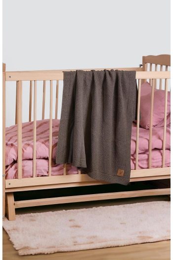 LITTLE DEDI Alina Knitted Baby Blanket