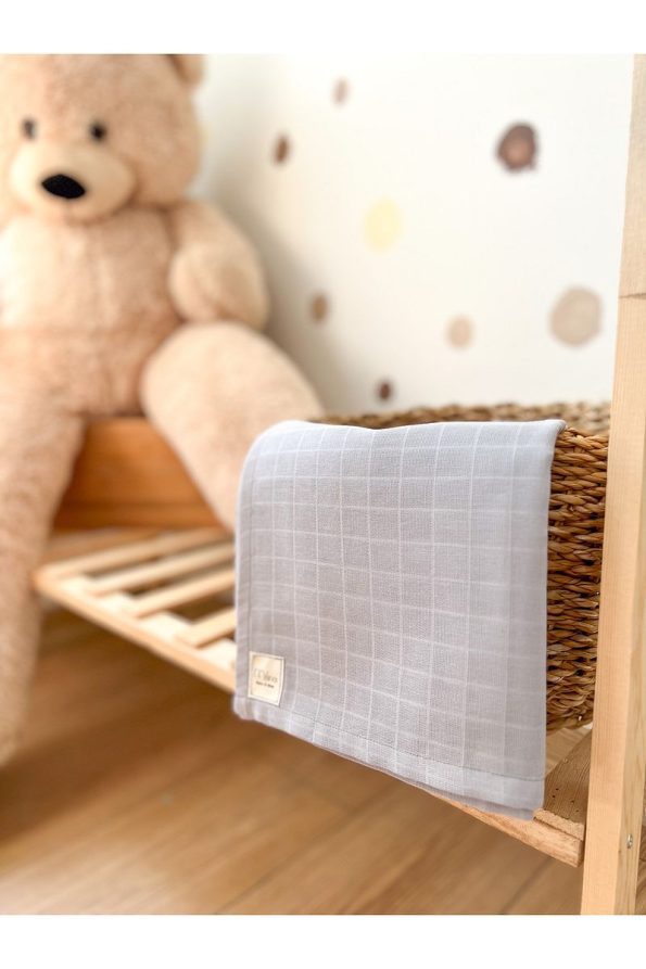 MILNA Baby & Kids Multi-Purpose Muslin Baby Blanket 75x85cm