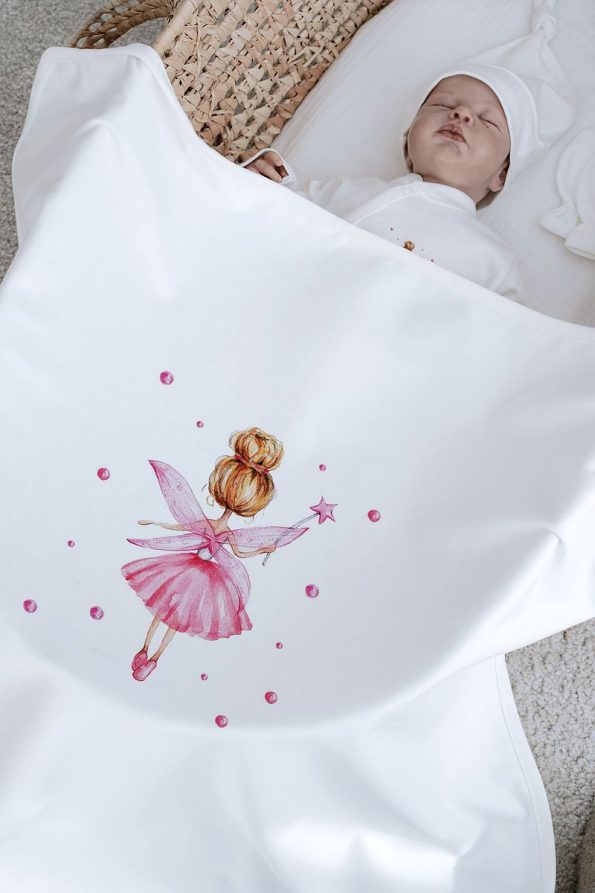 Tuğba Swan Organic 11-Piece Baby Hospital Set - Pink Fairy