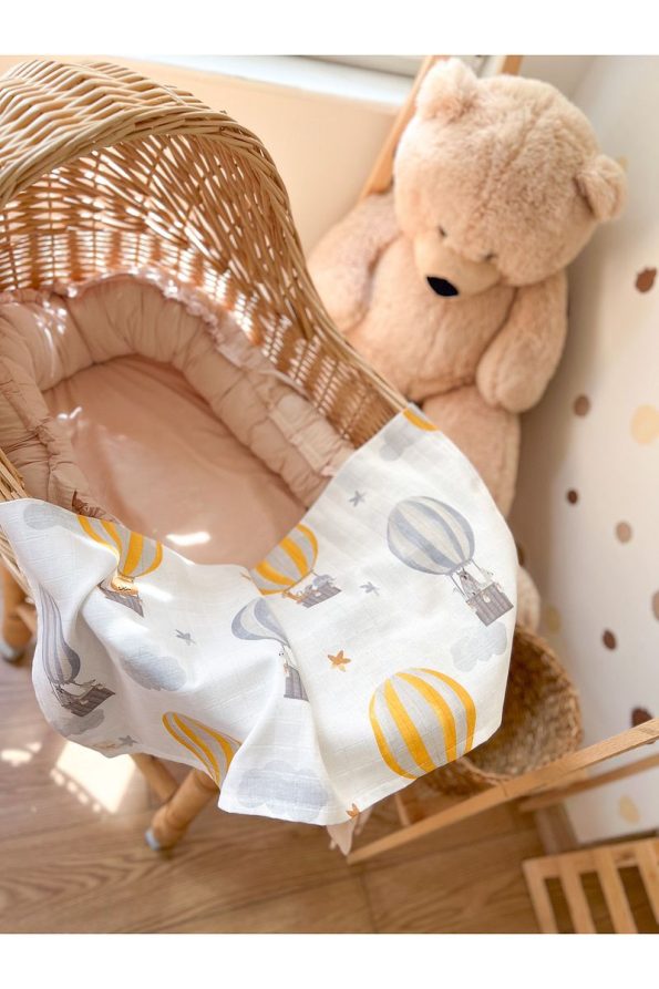 MILNA BABY&KIDS Multi-Purpose 2-Piece Muslin Blanket Set
