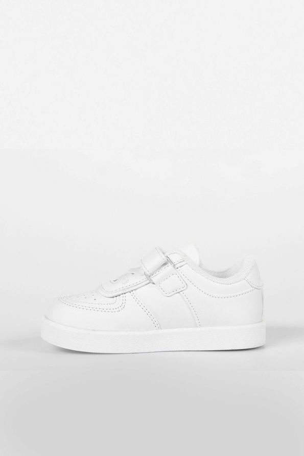 Vicco Sam Light-Up Unisex Baby White Sneakers
