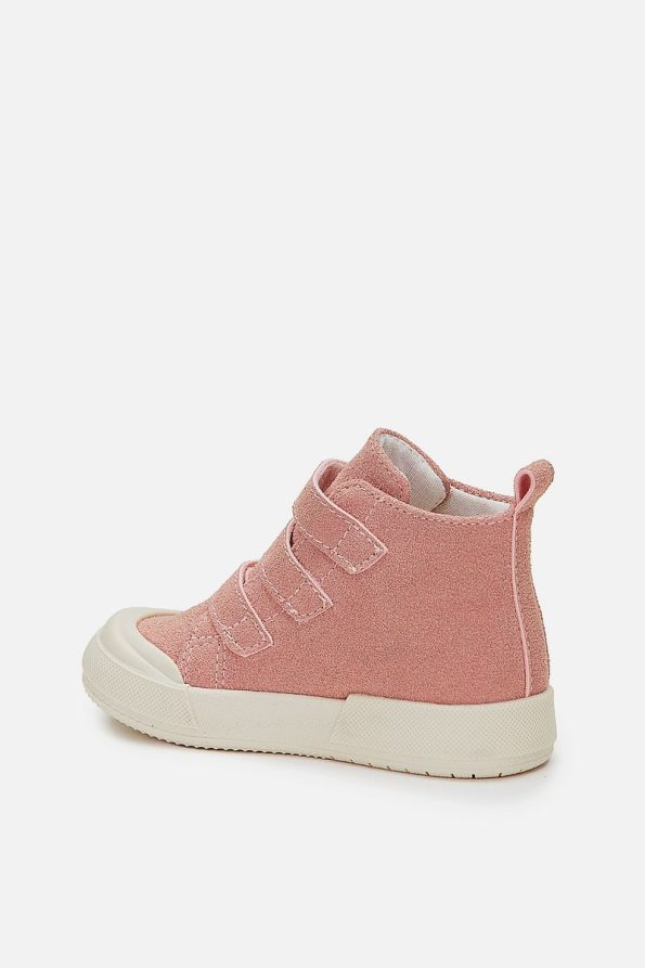 Vicco Naru Light-Up Pink Baby Boots