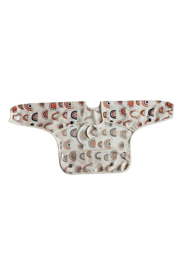 Lulu's Colors Waterproof Easy-Clean Long Sleeve Activity and Feeding Bib 6-24 Months