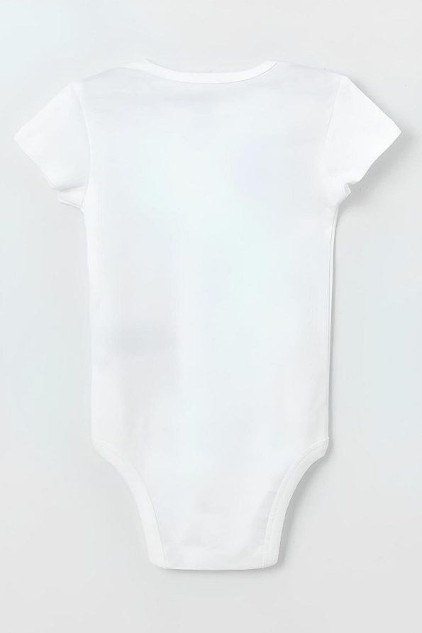 Overoz Organic 100% Cotton Love 3-Piece Baby Bodysuit Set