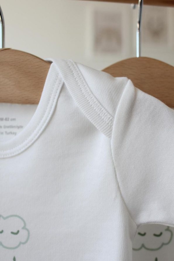 Mini Ropa Organic Cotton Baby Bodysuit Set - 3 Pack