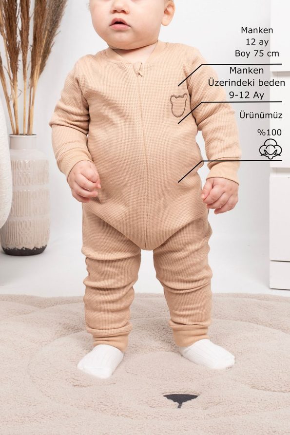Vauva Unisex Baby Bodysuit - 3-24 Months - Seasonal Long Sleeve Romper