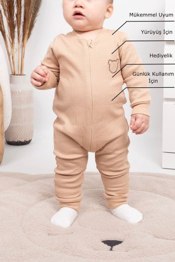 Vauva Unisex Baby Bodysuit - 3-24 Months - Seasonal Long Sleeve Romper