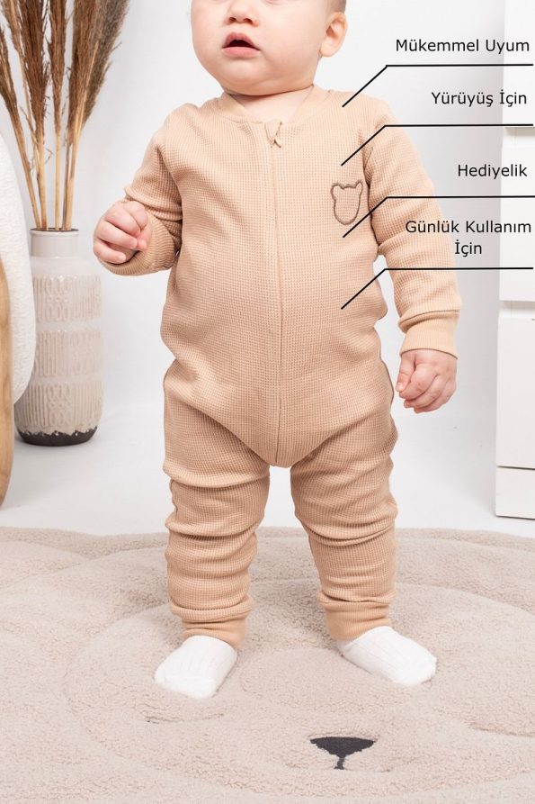 Vauva Unisex Baby Bodysuit - 3-24 Months - Seasonal Long Sleeve Romper