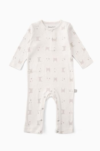 Boumini Baby Long Sleeve Snapsuit I Am Batman
