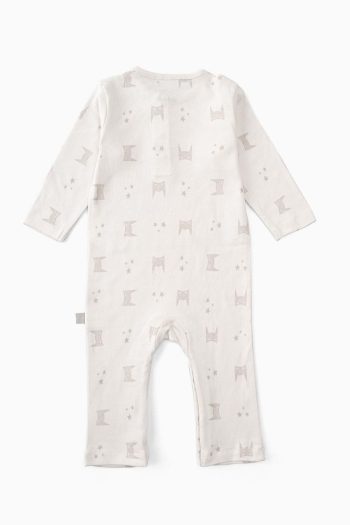 Boumini Baby Long Sleeve Snapsuit I Am Batman