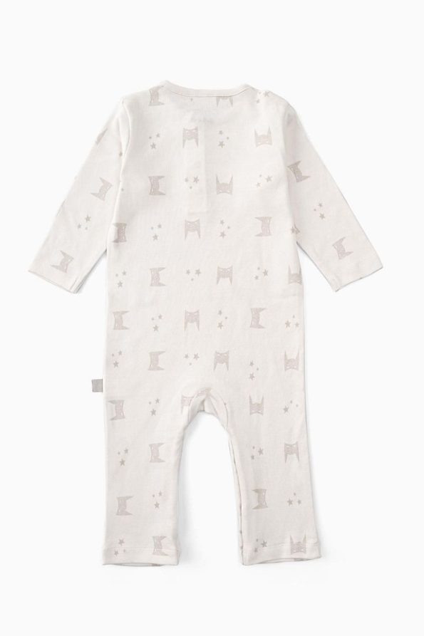 Boumini Baby Long Sleeve Snapsuit I Am Batman