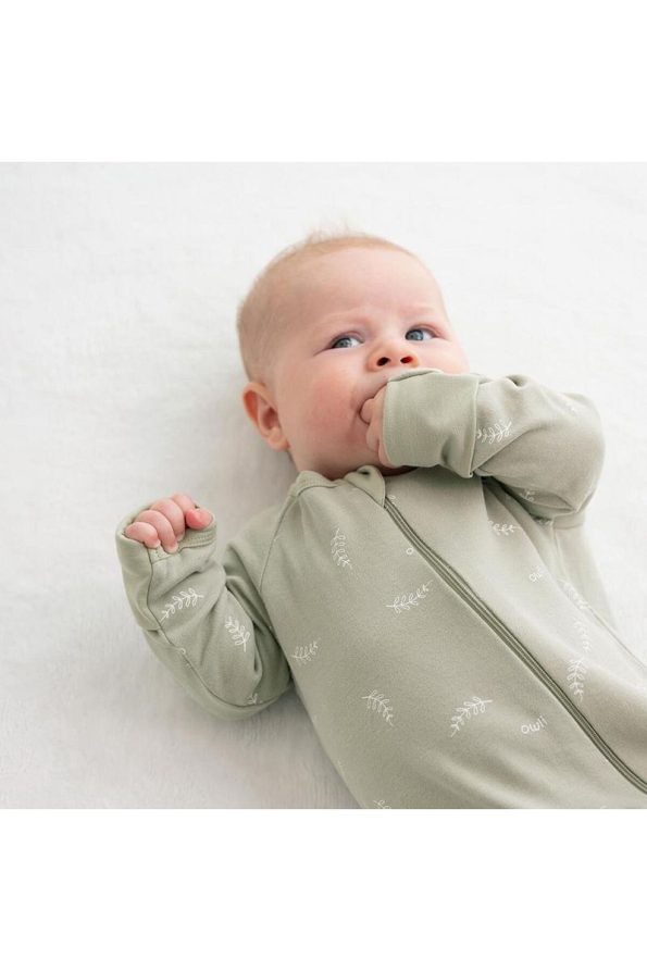 Owli Sleep Bag 0.2 Tog Leaves