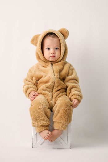COOLMINIES Welsoft Unisex Baby and Kids Winter Zip-Up Plush Sleeping Bag