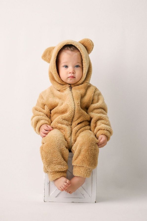 COOLMINIES Welsoft Unisex Baby and Kids Winter Zip-Up Plush Sleeping Bag