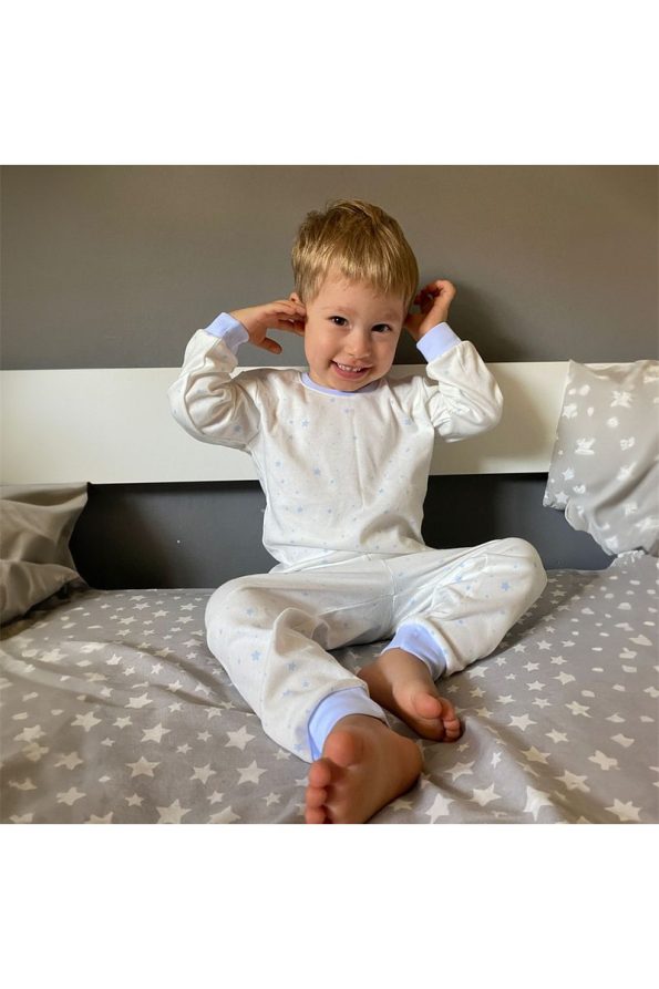 Mini Ropa Boys' Starry Seasonal Pajama Set