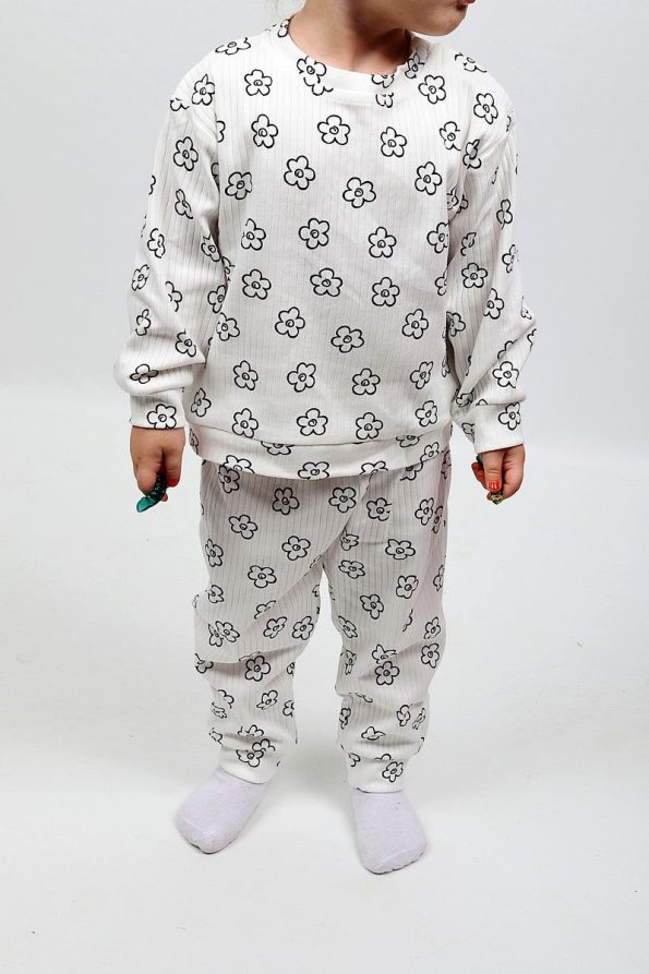 Vauva Baby Boy & Girl Printed Long Sleeve Pajama Set