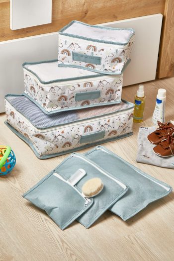 Serstil Rainbow Series 6-Piece Baby Care Bag