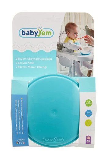 Babyjem Vacuum Suction Plate Blue