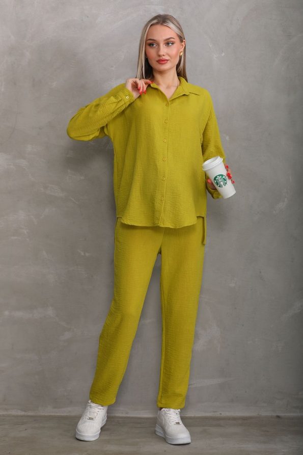 Miss Dünya Lissa Front Button Maternity and Nursing Tunic Set