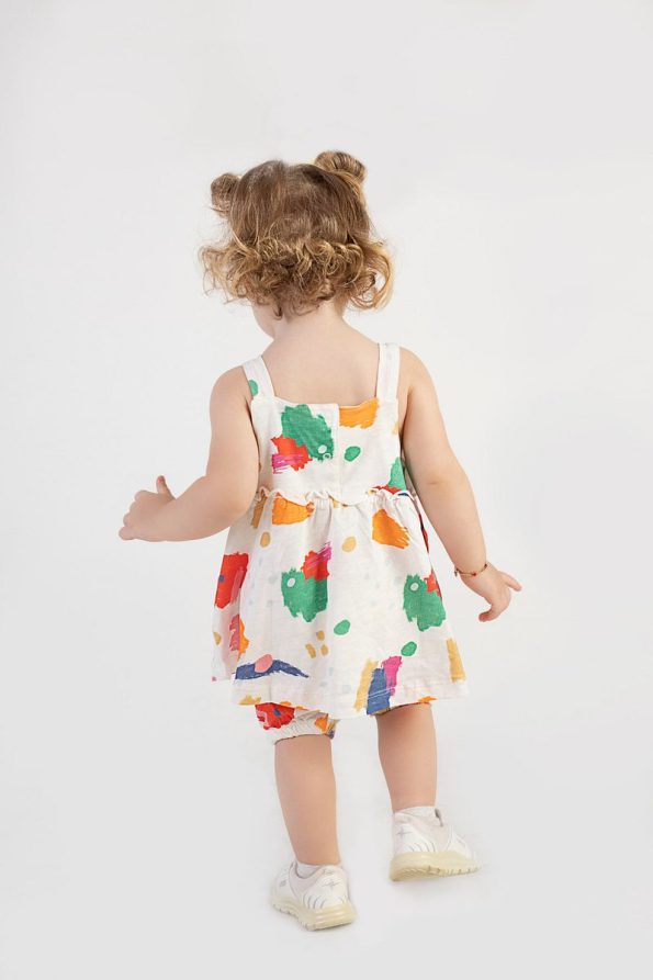 HARIKA KIDS Baby Girl Tunic Set with Shorts
