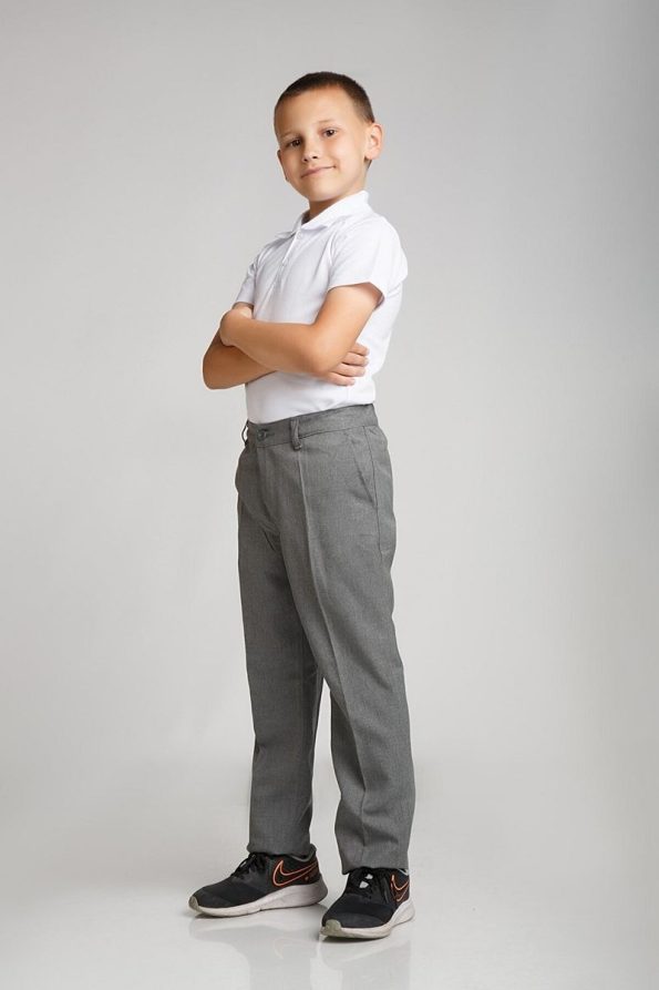 Serj Gray School Pants