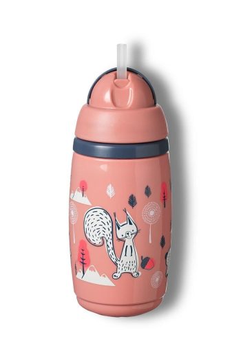 Tommee Tippee Insulated Straw Cup 260 Ml - Pink