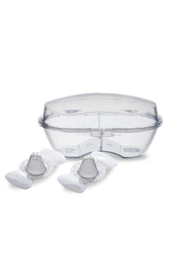 Mamajoo Nipple Protectors with Sterilization and Storage Box, Twin Set
