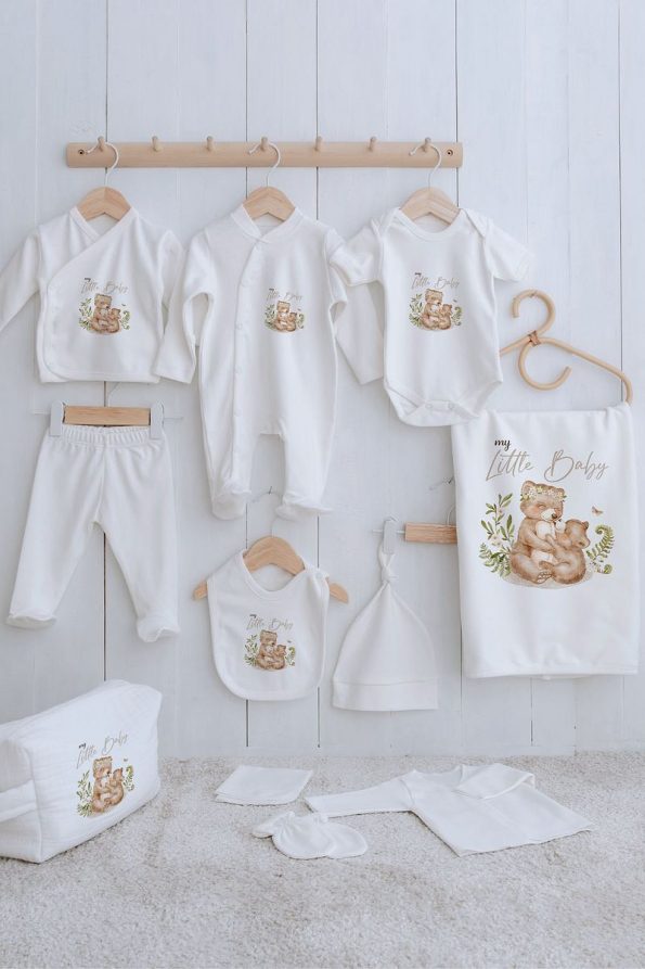 Tuğba Swan Organic 11-Piece Hospital Set