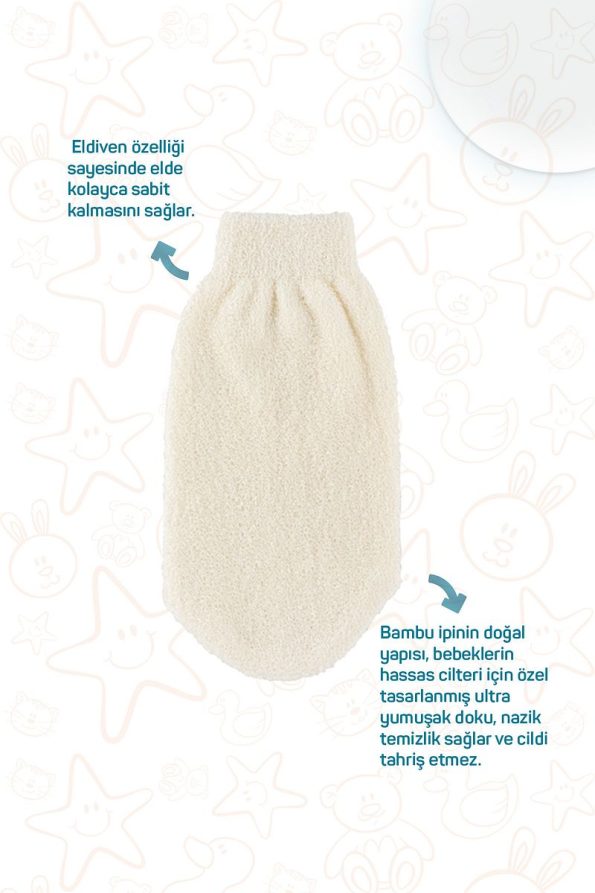 Balmy Baby Bath Glove and Sponge