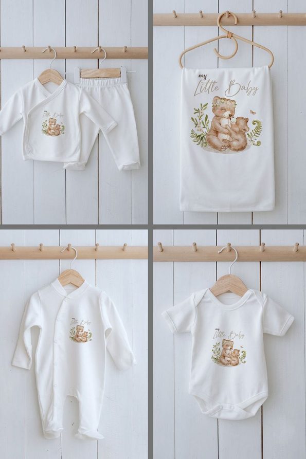 Tuğba Swan Organic 11-Piece Hospital Set
