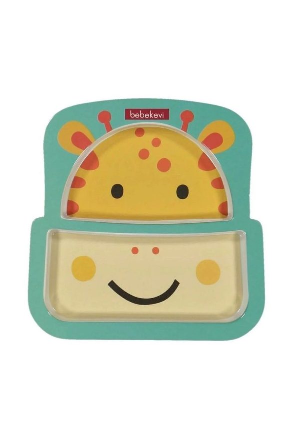 Cherub Baby Melamine Cute Giraffe Feeding Set