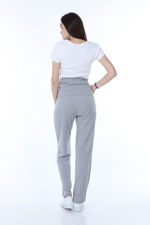 Luvmabelly Myra Adjustable Waist Maternity Daily Home Pants - Grey