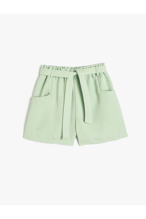 Belt Detail Shorts