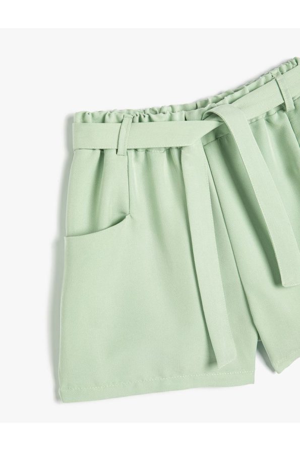 Belt Detail Shorts
