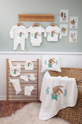 Bebeqon Unisex Organic Baby Hospital Set
