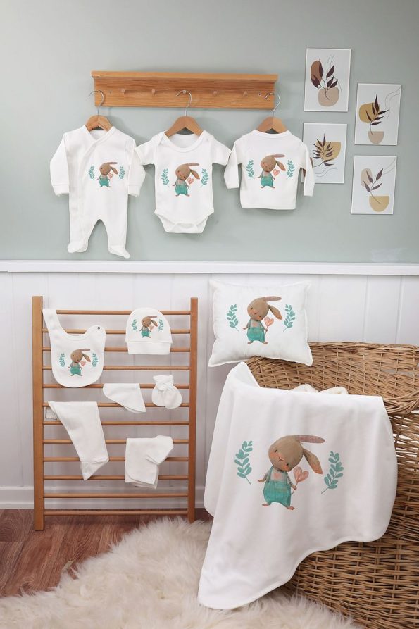 Bebeqon Unisex Organic Baby Hospital Set