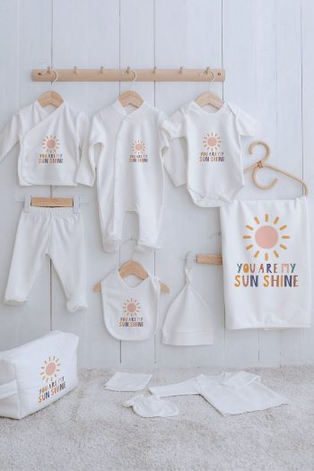 Tuğba Swan Organic 11-Piece Hospital Set - Little Baby - You Are My Sunshine