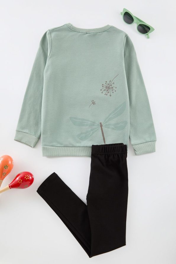 Trendyolmilla Kids Mint Color Block Knit Outfit