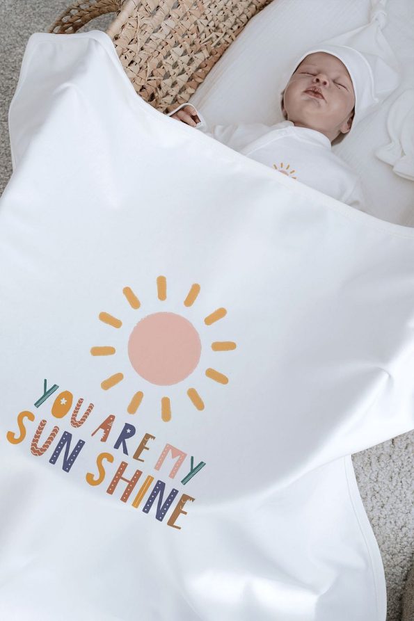 Tuğba Swan Organic 11-Piece Hospital Set - Little Baby - You Are My Sunshine