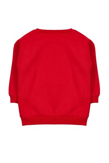 Trendyolmilla Kids Red Girls Seasonal Lightweight Cotton Sweater
