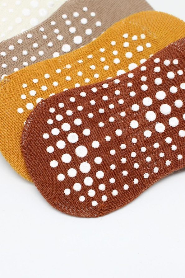 Bistyle Seamless Non-Slip Organic Baby Sneakers Socks