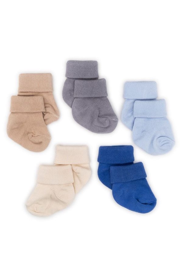 Novibaby 5-Pack Bamboo Newborn Socks