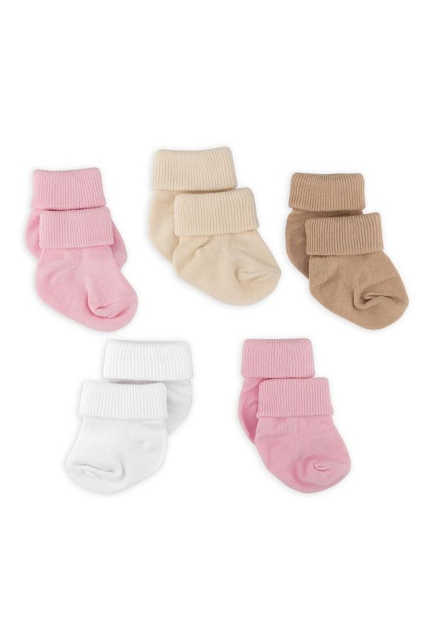 Novibaby 5-Pack Bamboo Newborn Baby Socks